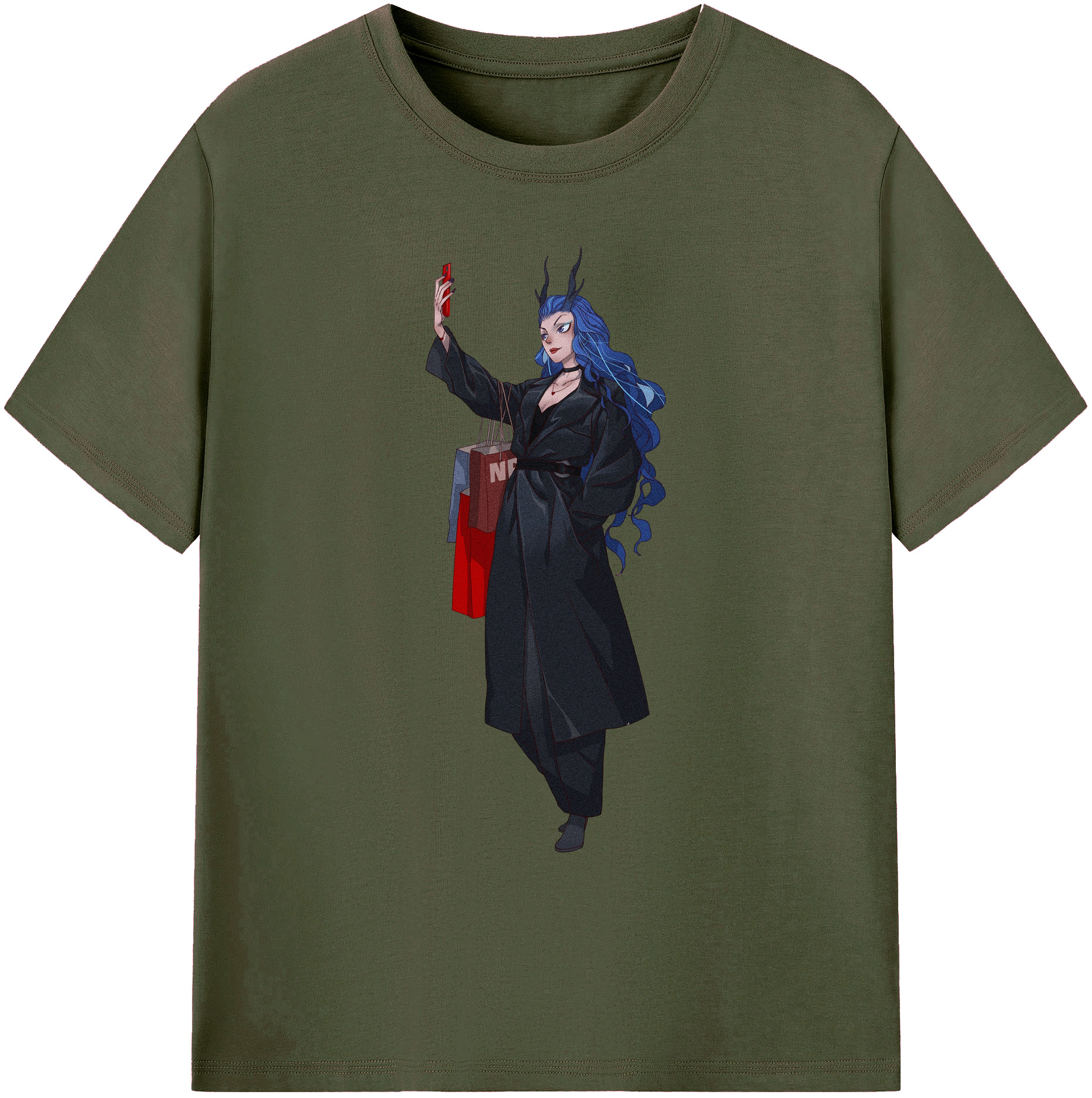 （画像用） Ne Zha 2 ナタ 魔童の大暴れ 綿100％ メンズ半袖Tシャツ｜肌触りやわらか＆通気性